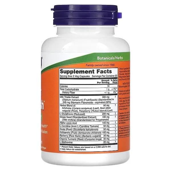 Now Foods DÉTOXIFIANT ET RÉGÉNÉRATEUR DU FOIE