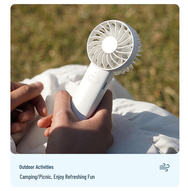 USB Rechargeable Mini Pocket Fan: Portable and Compact for Hiking