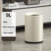 Stainless Steel Trash Can Large Capacity Household Trash Bin Modern Minimalist Toilet Garbage Bins Kitchen Clean Accessories