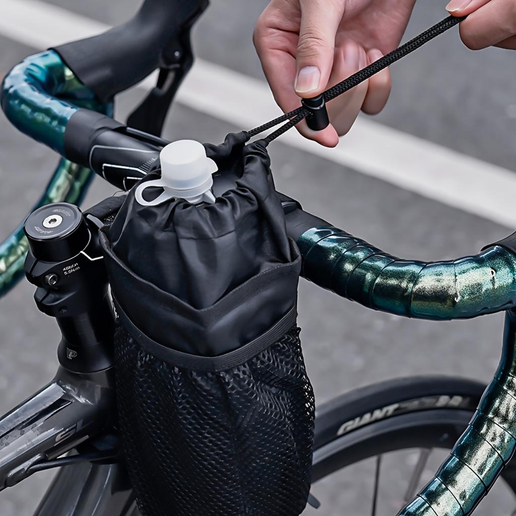 Bicycle Kettle Bag Portable Bike Water Bottle Carrying Bags Mountain Bike Road Bike Handlebar Bag Tote Bags Cycling Accessories