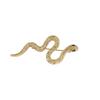 2024 High-End Rhinestone Snake Brooch for Women: Light Luxury Suit Accessory, Anti-Exposure Design
