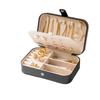 Portable Mini Jewelry Box for Rings, Earrings, and Necklaces