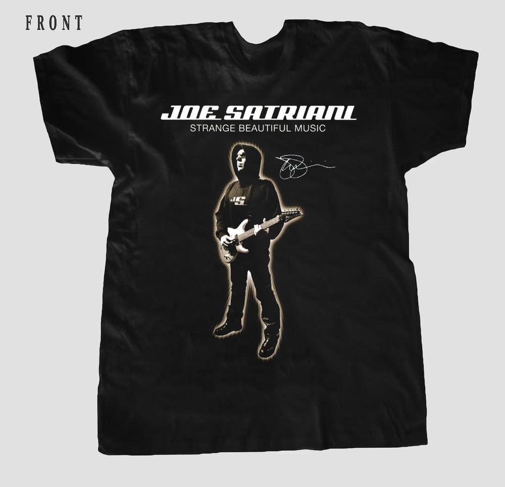 Collection Strange Beautiful Music Joe Satriani Black S-4XL Unisex T-Shirt Unisex T-Shirt XXL
