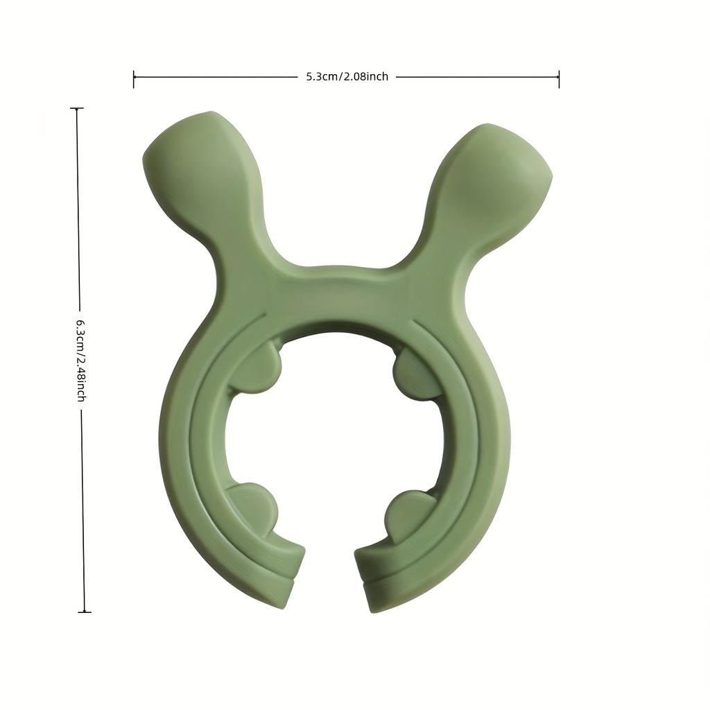 Deer Ear Shaped Spoon Rack,Placement of Kitchen Utensils,Save Countertop Space,Suitable for 99% Shovel Handle, High Elasticity