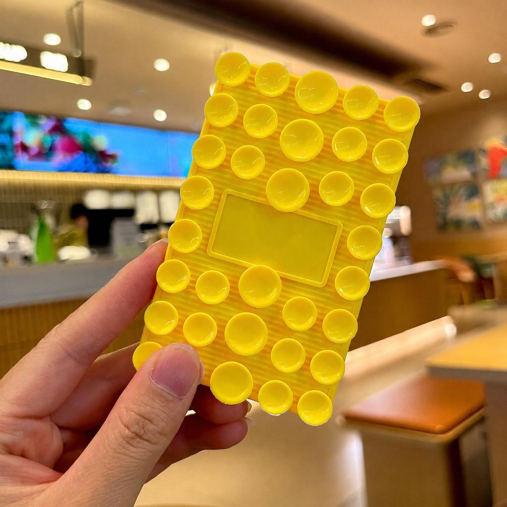 Flexible Silicone Integrated Phone Stand Rollable Foldable Universal Suction Cup Support Holder Multi-angle Adjustable Desktop