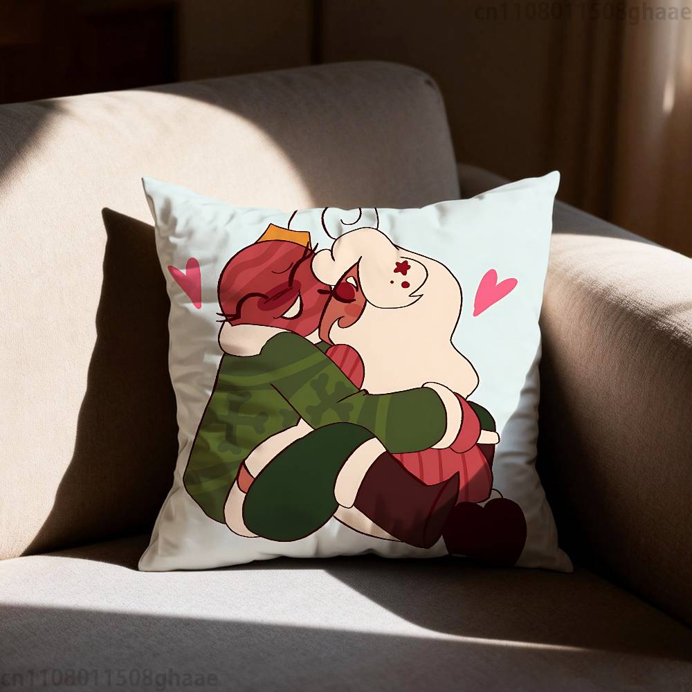 DDandys World Bobette and Coal Pillow Case Pillow Case Living Room Sofa Cushion Cover Suitable For Home Bedroom Room Decoration