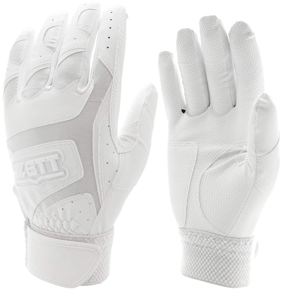 

Batting gloves for high school both bg679hs White M [ZETT] students, hands, (1100) (24-25cm)