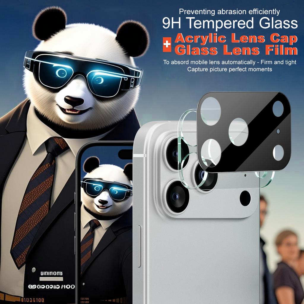 For iPhone 17 Pro Max Air Glass IMAK High Definition Glass Lens Film Black Version