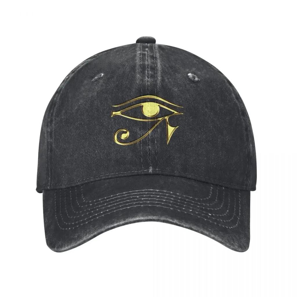 AUGE DES HORUS Schutzamulett Ägyptische Mythologie Symbol Horusauge Baseballkappe Neu In Hut Rave Caps Für Frauen Unisex