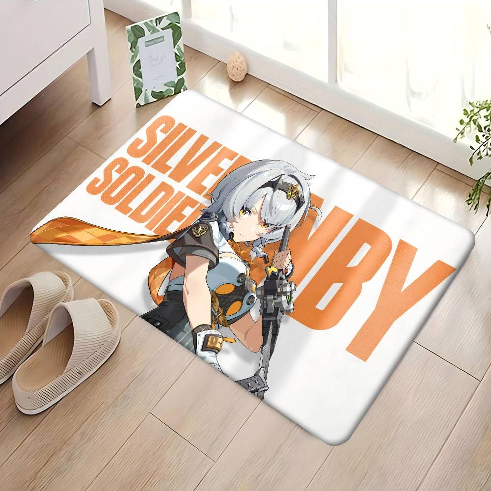 

Zenless Zone Zero Anby Demara Room Mats Cheaper Anti-slip Modern Living Room Balcony Printed Welcome Rug 50x80 cm