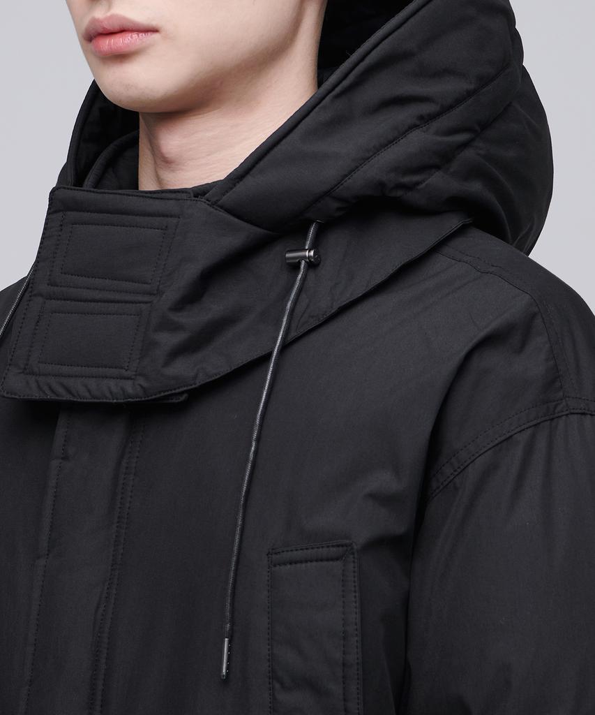 Musinsa Standard Hooded Down Field Parka [Black]