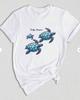 2025 Sea Turtle Ocean Crusher T-Shirt - Beach Sunshine 100% Cotton Tee