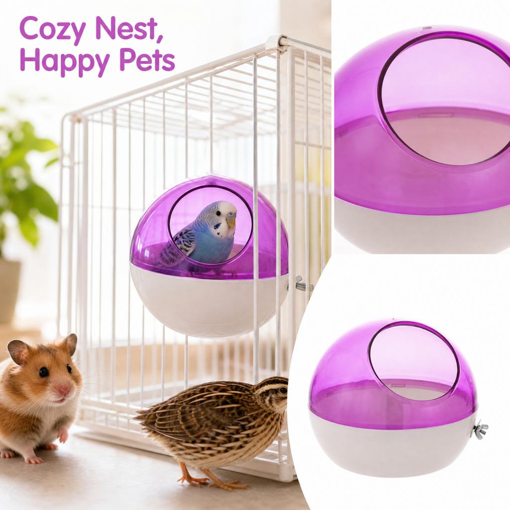 Hanging Pet for Birds, Parrots, Hamsters and Quails