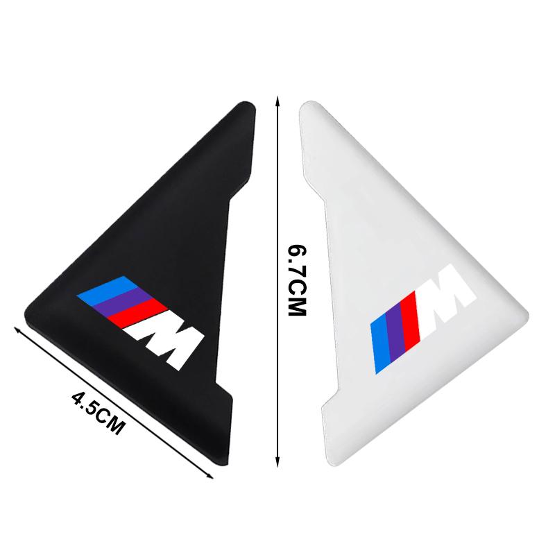 2Pcs Car Door Corner Silicone Protective Anti-Collision Cover For BMW M E34 E36 E60 E90 E46 E39 E70 F10 F20 F30 X5 X6 X1 M3 M5 M6 E71 F01 F02 F87
