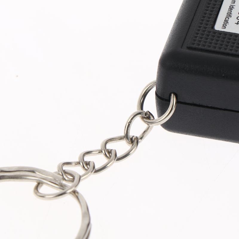 45X Mini Taschenkraftlupe für Schmuck mit LED-Licht Tragbare ausziehbare beleuchtete Lupe für Juwelier Schlüsselanhänger