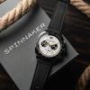Spinnaker Hal SP-5068-07 Men's Quartz Watch 10ATM Water Resistant Mineral Glass White Dial