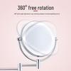 Oeny 5X Magnifying Wall-Mounted Folding Makeup Mirror with Light
