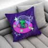 Funny Space UFO Alien Thing Throw Pillow Case For 55x55cm 30x30cm 50x50cm 45x45cm 40x40cm Square Chair Pillowcase Case