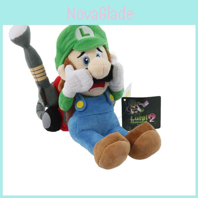 Delightfully Soft 18cm Super Mario Bros Luigi Plush Doll For Kids And Collectors