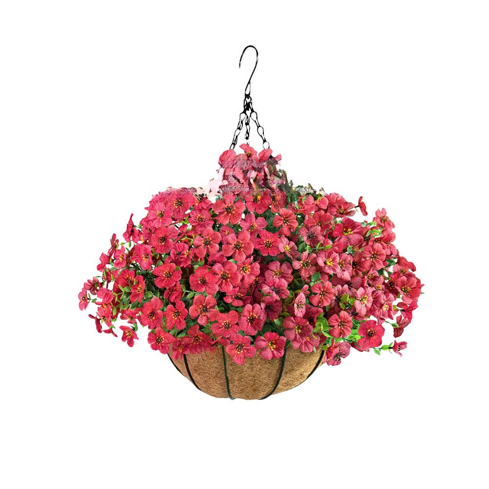 Garden Decor Artificial Flowers Includes Plastic Grass Includes Foam Detailed Instructions Wedding Decoration For Balcony