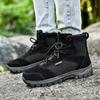 Couples High-top Boots Outdoor Field Practice Shoes Battlefield Combat Training Work Boots Walking Hiking Casual Sports Shoes