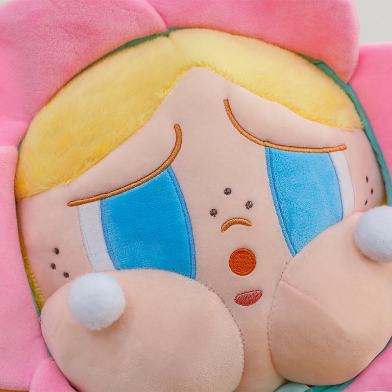 Kawaii Plush Toys Cartoon Crybaby Crying for Love Toy Sad Club Shy Girl Stuffed Dolls for Modern Home Decoration Birthday Gifts