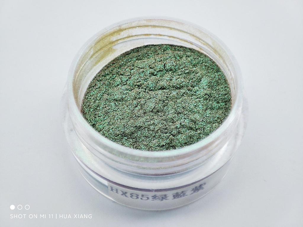 3D Magnetic Chameleon Nail Art Powder - Cat Eye Blue Tears