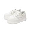 [Mesh Breathable White Shoes] Thick Soled Two On Casual Board Shoes, Lightweight Casual Shoes, Mesh Shoes for Women