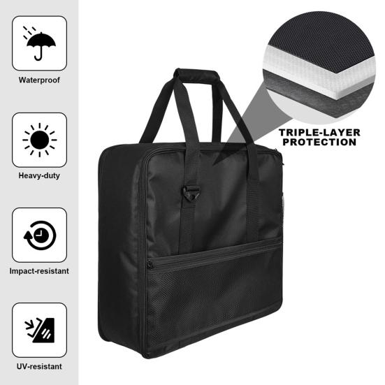 Carrying Bag for Ninja Slushie Machine FS301 FS300 Portable Storage Bag Anti-Impact Protection Slushie Machine Travel Carrier Case