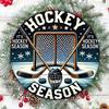 Metal Poster Wall Art Retro Hockey Sign Home Garage Decor