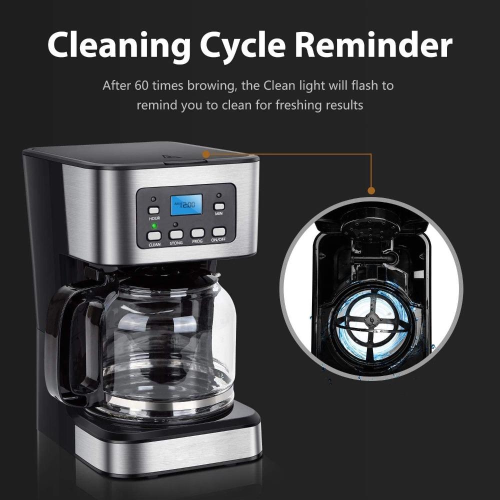 1.5l American Drip Coffee Machine 24-Hour Reservation Warm Function 950w
