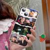 Kpop Group A-Ateez Tempered Glass For iphone 14 13 12 11 Pro Mini XS MAX 14Plus X XS XR Fundas