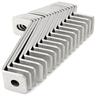 Ultra-Reinforced Z Shaped Corner Brackets With U Clamp Design For Tarnish Resistant Structural Support