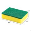 Multipurpose Sponge Scourers Reusable Lightweight Scrub Dishes Kitchen Cleaning