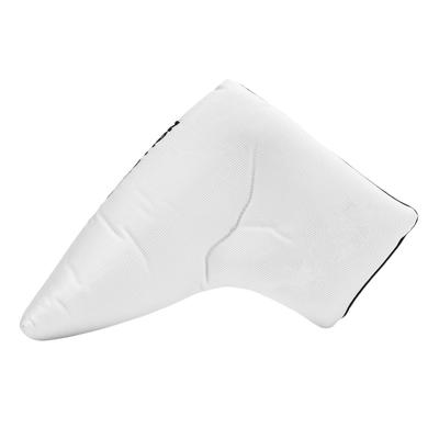 Golf Club Head Covers Nylon Abrasion Proof Golf Putter Protective Headcover for Competitions Travels Women Use White