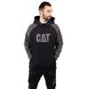 CAT Lifestyle Mens Hooded Raglan Sweatshirt