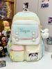 Cartable Sac à dos japonais style ins pour filles, sac à dos simple et mignon pour filles de collège, petit sac à dos frais