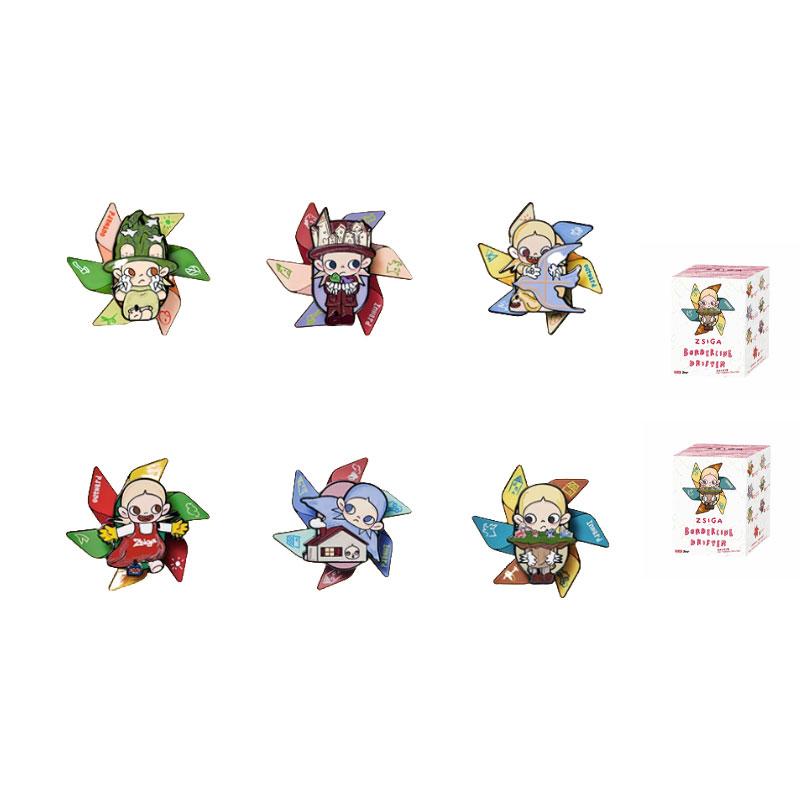 New POP MART Zsiga Along The Way Collection Car Air Freshener Blind Box Products Single Mystery Box/Full Box 6 Pcs PPMT-2502-0032