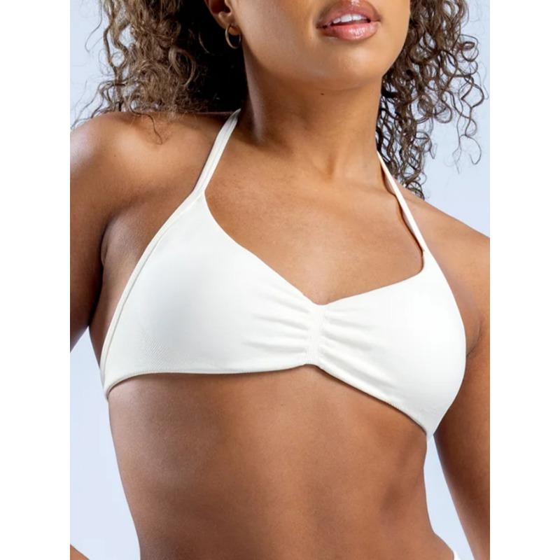 New DFYNE flat for seamless high elastic nylon neck bra fitness sports vest beautiful back