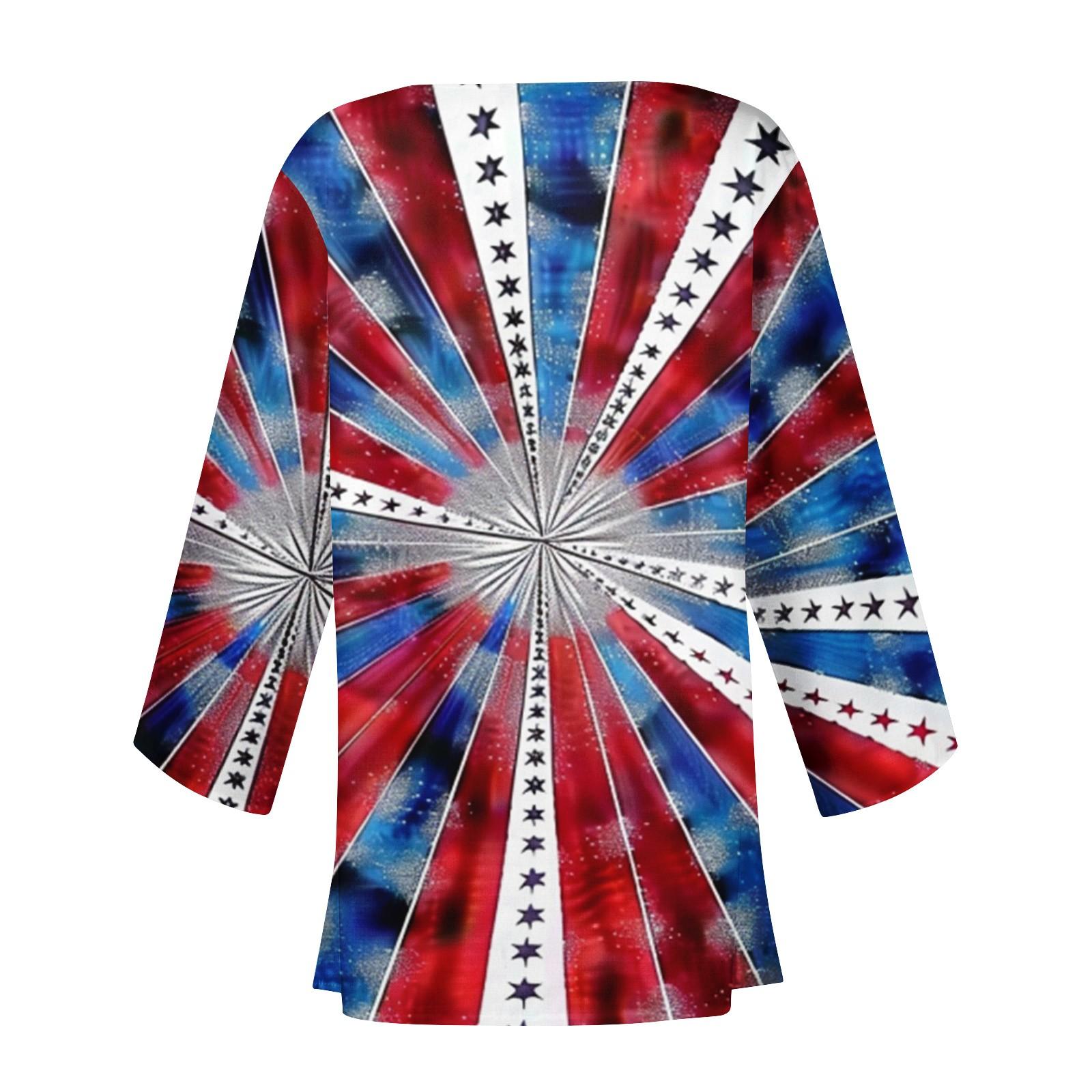 Женская повседневная модная легкая куртка средней длины с принтом — фото 5