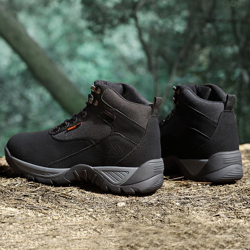 Herren Outdoor Wanderstiefel Trainings Wüstenstiefel Taktische Kampfstiefel Herren Atmungsaktiv Militär Arbeitsstiefel Große Größe