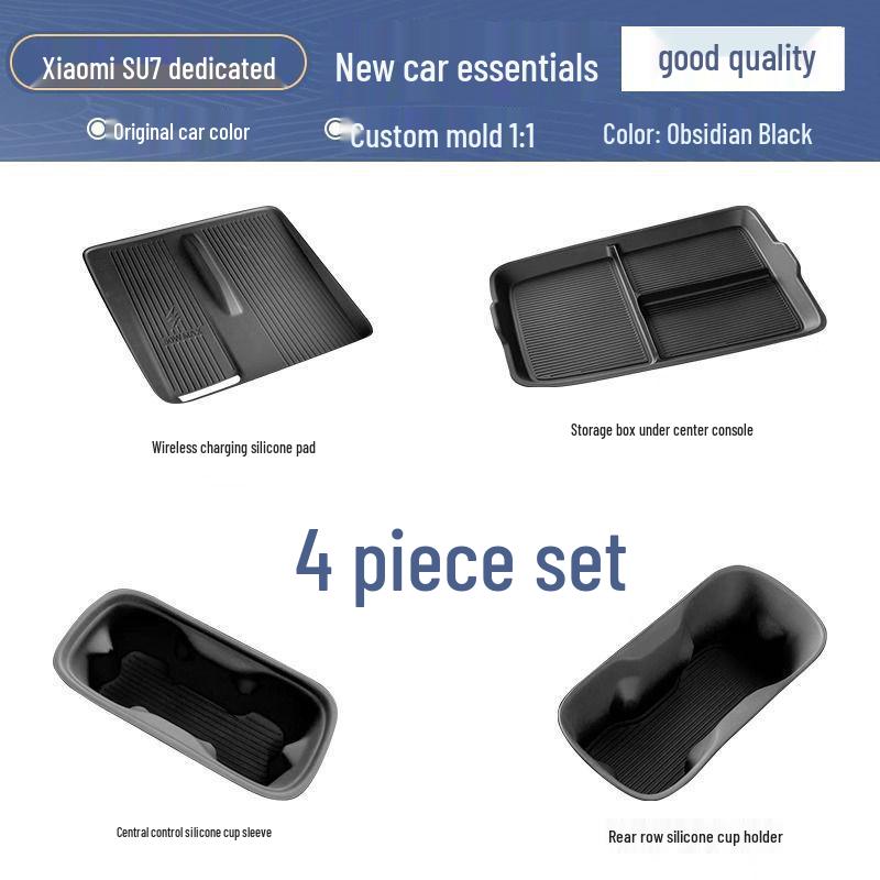Silicone Pad for Xiaomi SU7 Car Interior Decoration Set