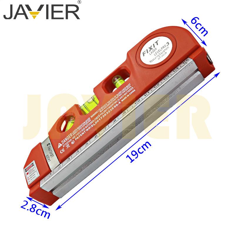 JAVIER Multi-Function Laser Tape Measure with Cross Line Level