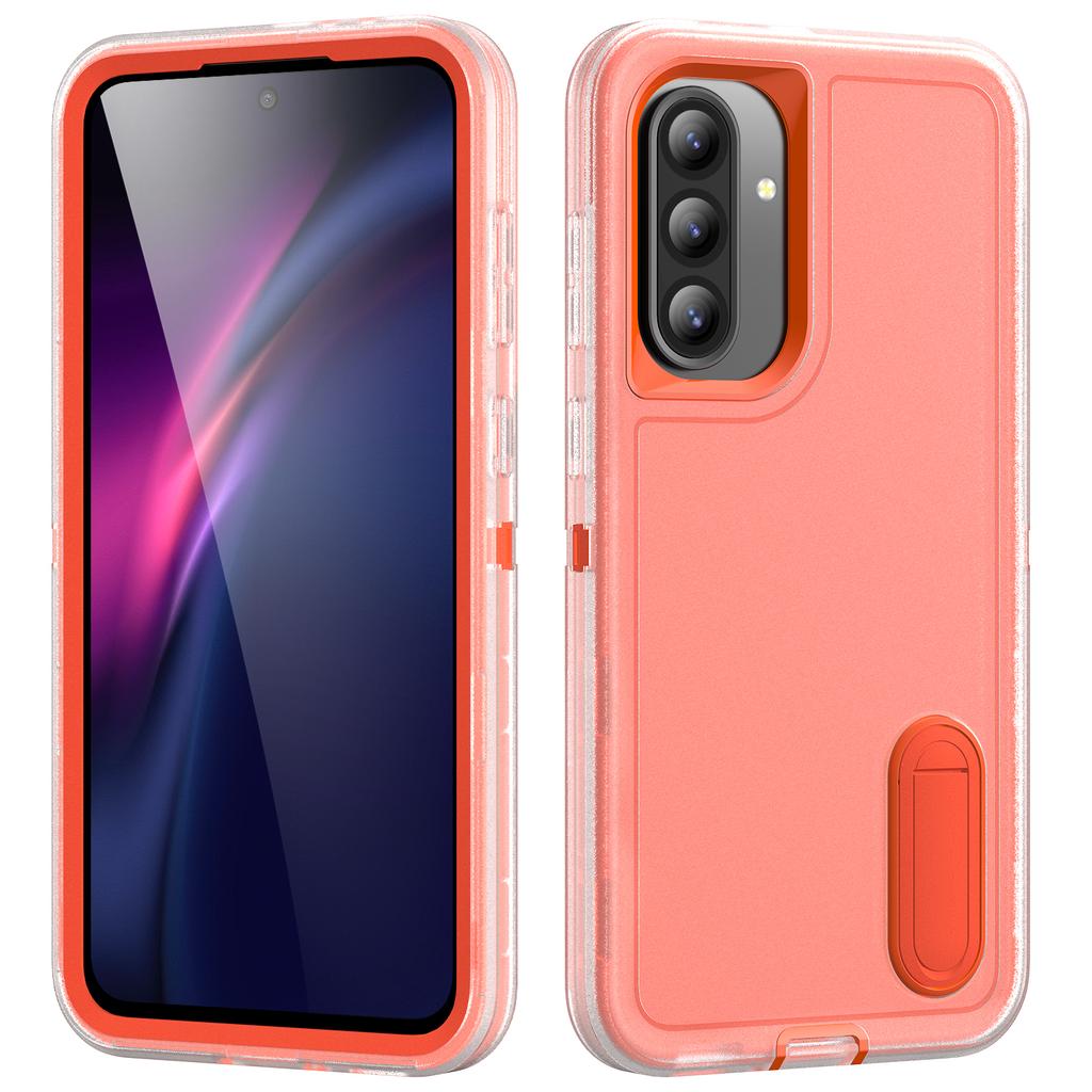 New Samsung A56 Full Surround Frosted Anti Drop Dustproof Bracket Phone Case Skin Friendly Heat Dissipation Protective Cover