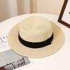 Women's Wide Brim Straw Sun Hat - Foldable Beach & Vacation Hat