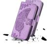 Flip case for Vivo Y19s, Butterfly, purple