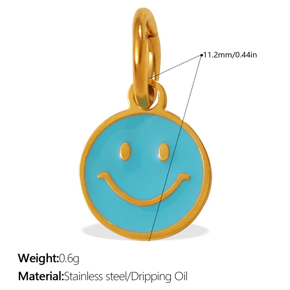 Trendy Color Block Small Car-Shaped Pendant Jewelry