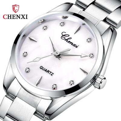 Nuovo orologio da donna di lusso di marca TOP con orologi al quarzo da donna di moda Box 006T