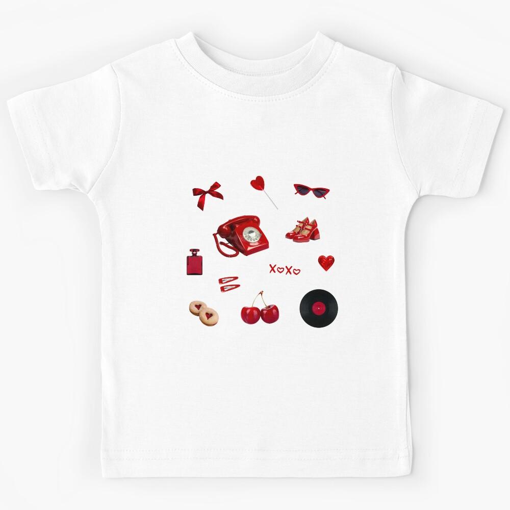 cherry red pack Kids T-Shirt 170