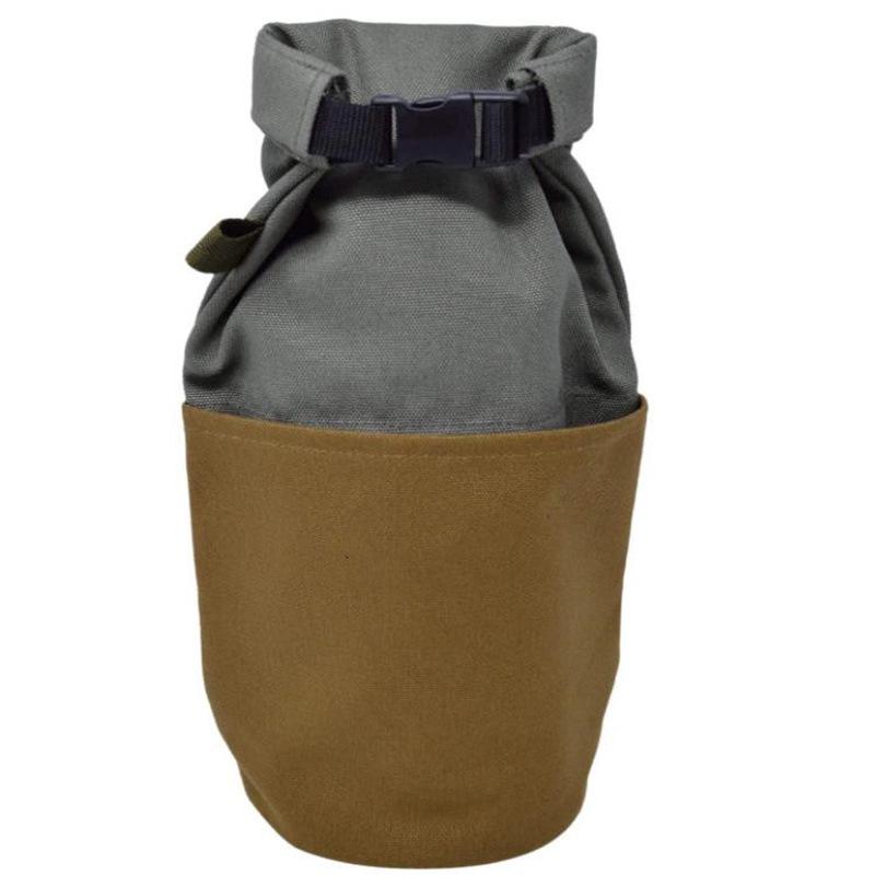 Retro Canvas Tote for Kerosene Lamp Storage - Outdoor Camping Shade Bag